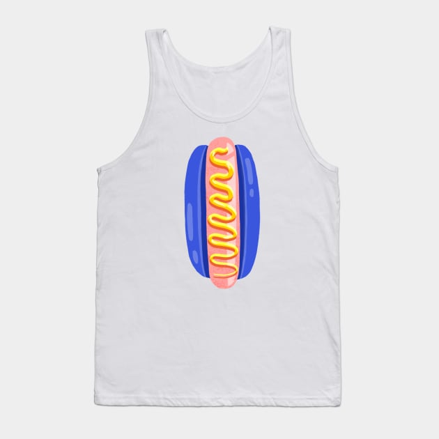 Space Hotdog Tank Top by Taranormal